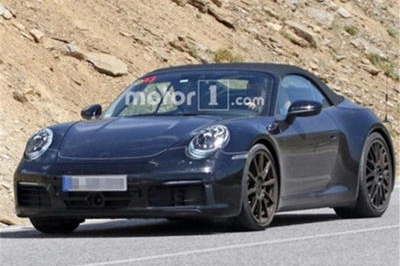 尾灯变成这样还是保时捷么？全新911敞篷版谍照