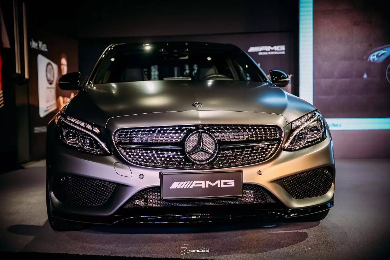 实拍丨来看看8月24日将上市的奔驰AMG C43