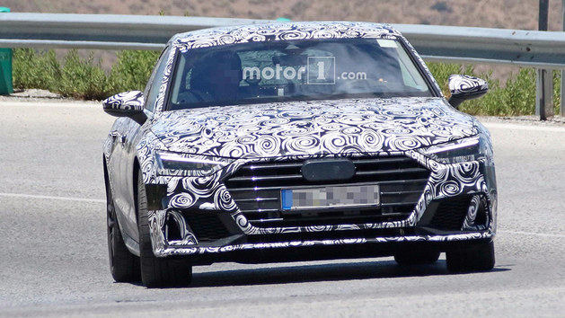 曝奥迪新S7路试谍照 法兰克福车展亮相