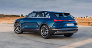 奥迪e-tron quattro概念车谍照首度曝光