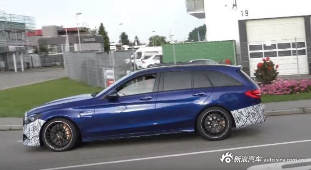 外观小变化 新款AMG C 63 旅行版谍照 