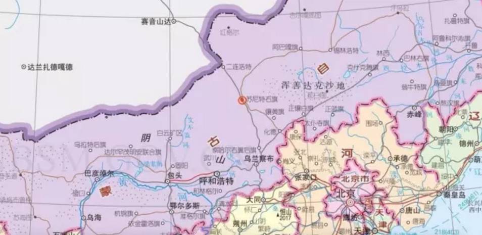 朱日和位于内蒙古自治区乌兰察布市四子王旗和锡林郭勒盟苏尼特右旗