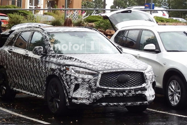 英菲尼迪全新QX50内饰曝光 或年内亮相