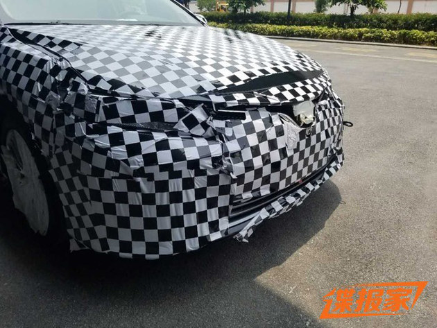 国产全新凯美瑞谍照曝光 沿用海外设计