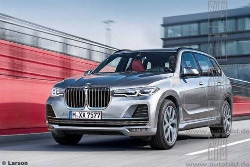 宝马X7最新假想图曝光 9月亮相/2019年初上市