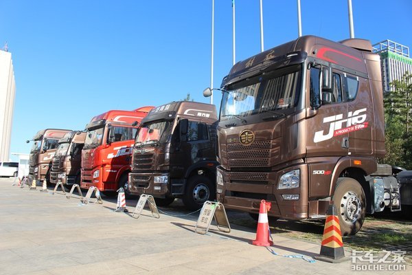 解放13L天然气JH6上市 内蒙抢先登陆