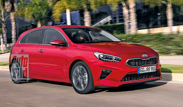 2017法兰克福车展 起亚新Cee’d效果图