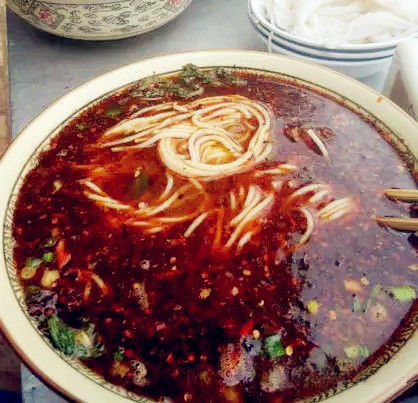 麻辣羊肉米线 麻辣羊肉米线