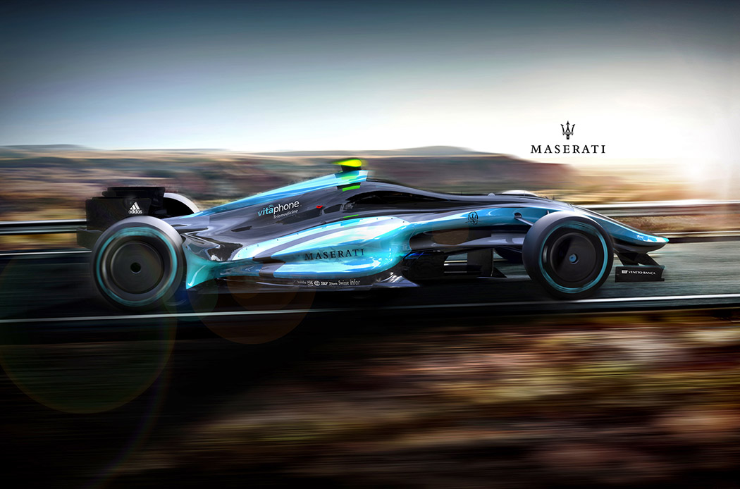 玛莎拉蒂2020概念车:当仿生学遇见F1方程式