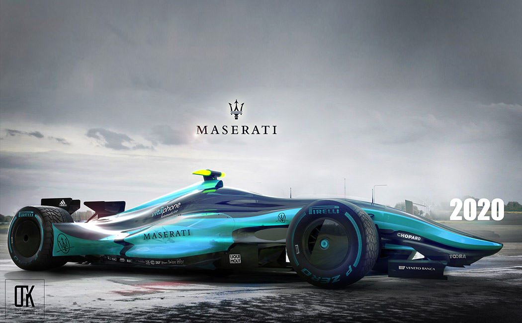 玛莎拉蒂2020概念车:当仿生学遇见F1方程式