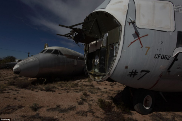 亚利桑那州的沙漠地带成了储存钢铁的完美地点