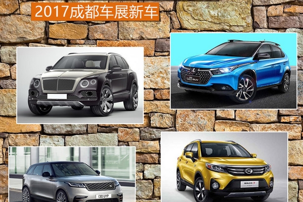 2017成都车展新车 SUV依然占据主导地位