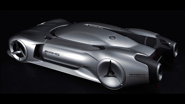 曝AMG最新概念车渲染图 出自韩国设计师