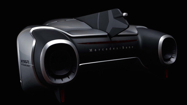 曝AMG最新概念车渲染图 出自韩国设计师