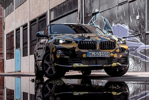 2017法兰克福车展 宝马X2量产版预告图