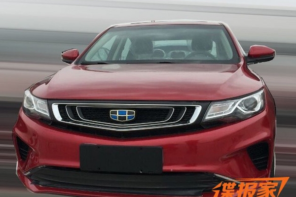 新款帝豪GL路试谍照曝光 外观造型调整