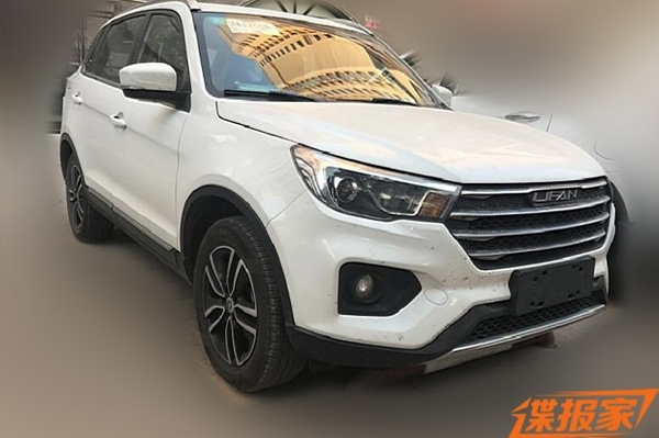 力帆全新SUV鹏飞谍照曝光 或年内上市