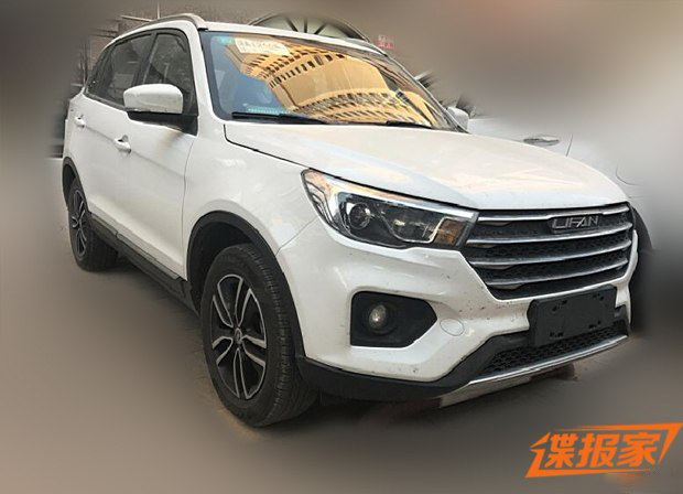 力帆全新SUV鹏飞谍照曝光 或年内上市