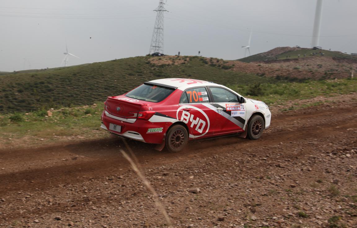 宋楠:傲战多轮之比亚迪CRC版秦100赛车