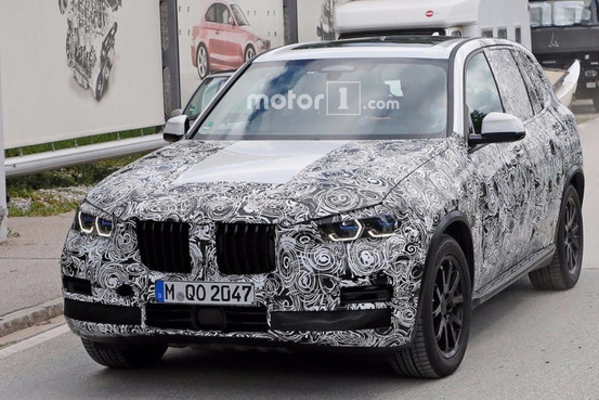 全新宝马X5最新谍照曝光 配备激光大灯
