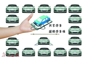 共享停车，缓解停车难
