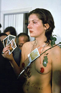 1974《节奏0》Rhythm 0