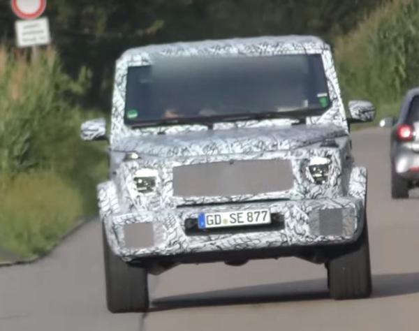 曝梅赛德斯-AMG新G63谍照 或2019年上市