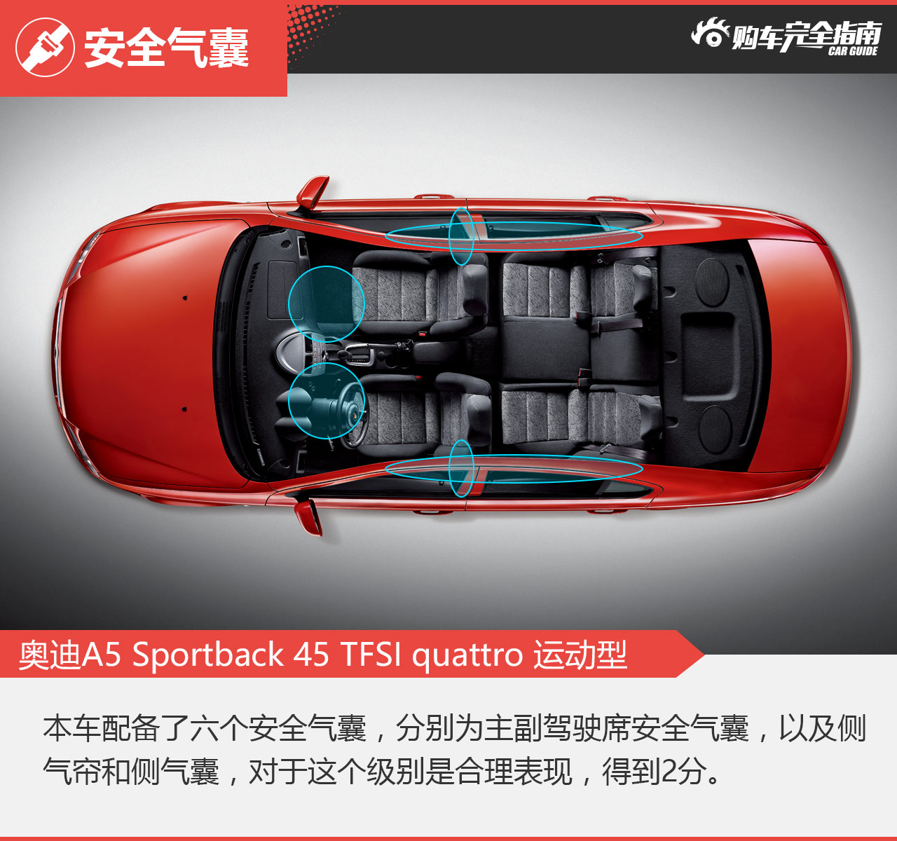 奥迪A5 45TFSI quattro运动型