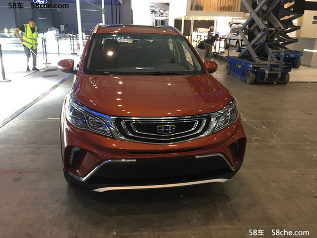 2017成都车展探馆 吉利远景X3提前曝光