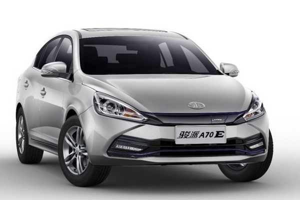 骏派A70E将9月中上市 工况续航205公里