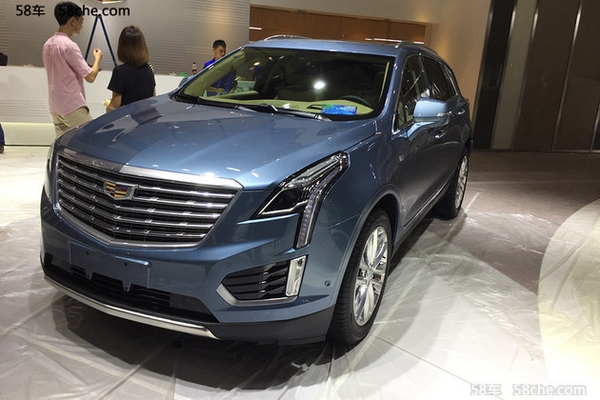 成都车展探馆 凯迪拉克XT5混动提前曝光