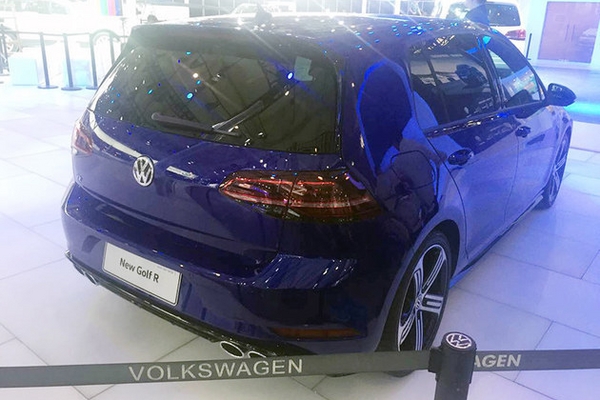 成都车展探馆 大众新款高尔夫R实车曝光