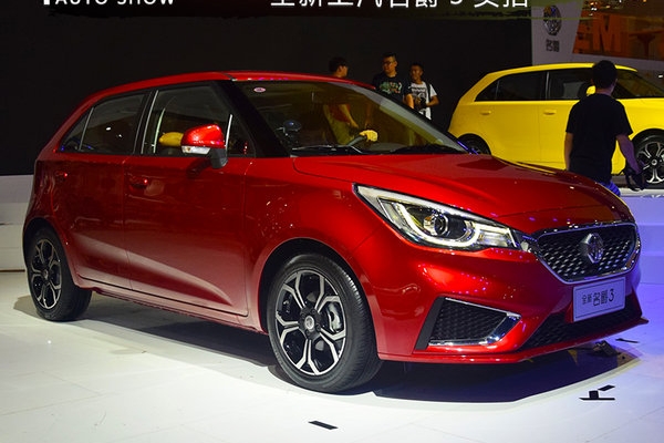 “复活”的都市精灵 全新上汽名爵3成都车展实拍