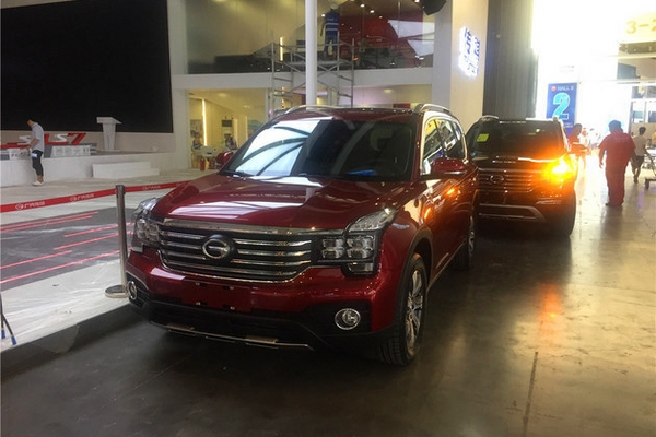 成都车展探馆 广汽传祺GS7实车图片曝光