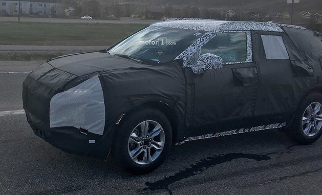 雪佛兰全新车型定位中级SUV 命名Blazer