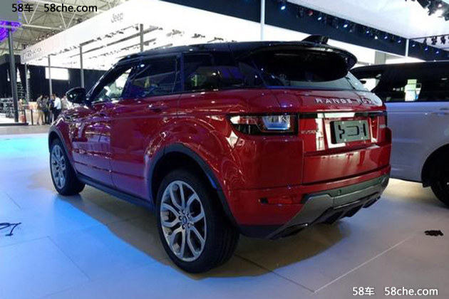 成都车展 新款路虎揽胜极光售38.8万起