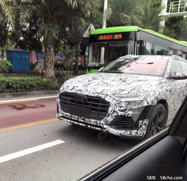 奥迪Q8国内路试谍照曝光 将2018年发布