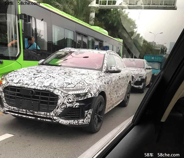奥迪Q8国内路试谍照曝光 将2018年发布