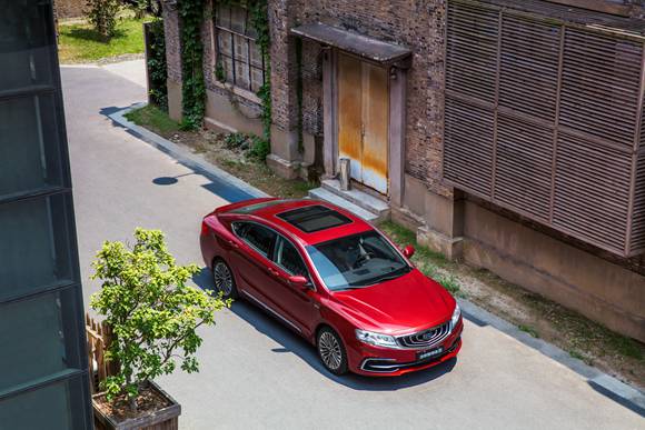 中国风中国造 试驾吉利新博瑞旗舰4G版