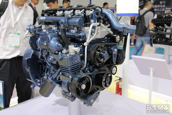 2017国际内燃机展 一分钟看完车用4缸机