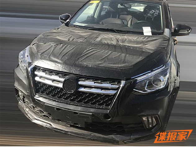 启辰新款T70路试谍照曝光 有望年底上市