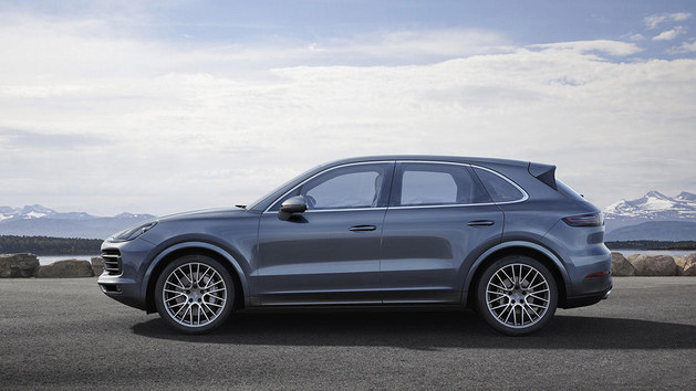 2017法兰克福车展 保时捷发布新一代卡宴