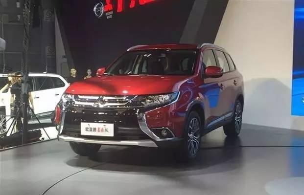 三菱欧蓝德成都车展换代发布 7座SUV挑战汉兰达高价