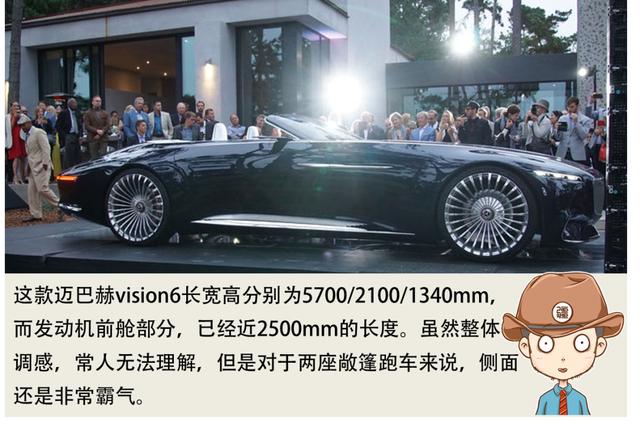全世界唯一,6米的两座敞篷跑车!迈巴赫说,最豪华就它了!