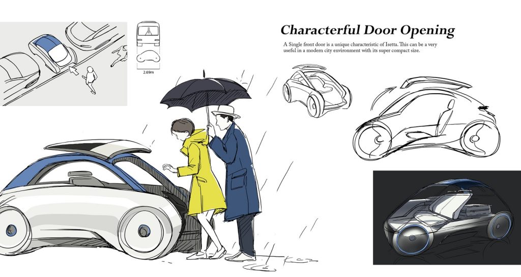 老树发新芽?1955款宝马Isetta摇身一变成全新概念车