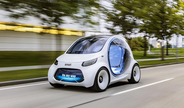 2017法兰克福车展 smart全新概念车亮相