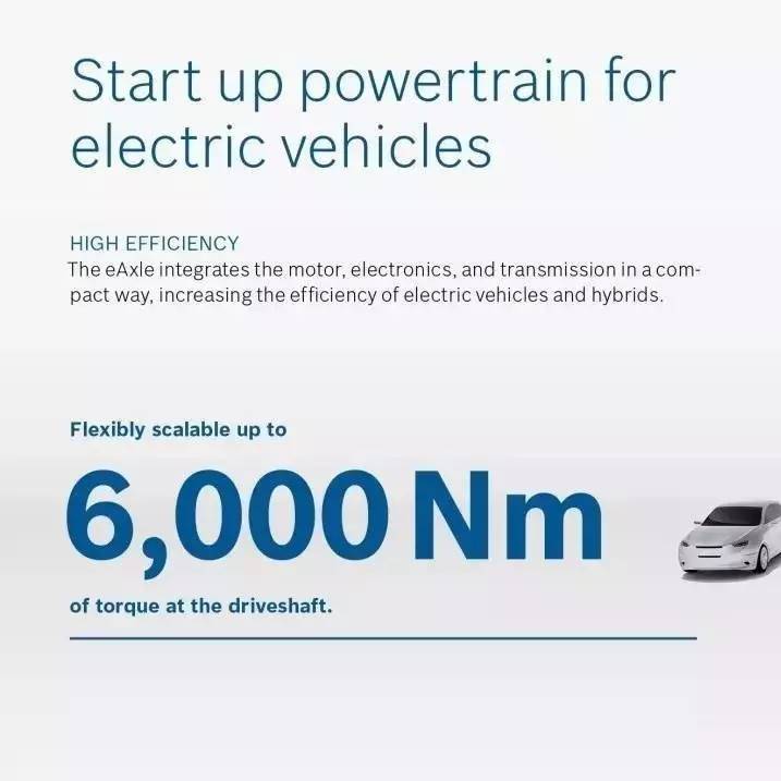 Bosch展示最新电驱系统