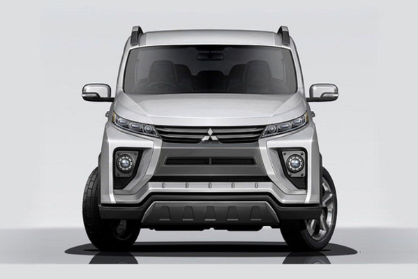 三菱Delica概念车官图曝光 或10月发布