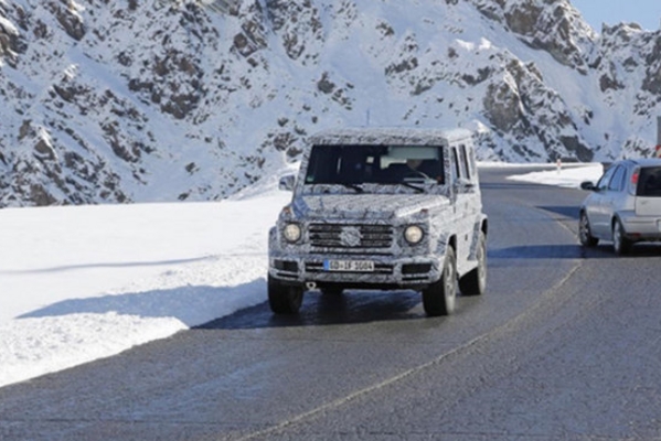 2017法兰克福车展 奔驰全新G级谍照曝光