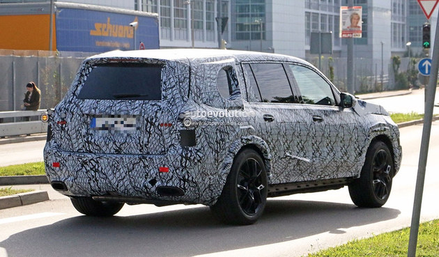 奔驰全新GLS路试谍照曝光 2019正式亮相